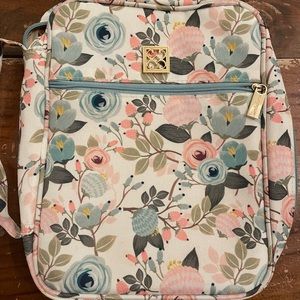 Mary Square standard Bible floral cover